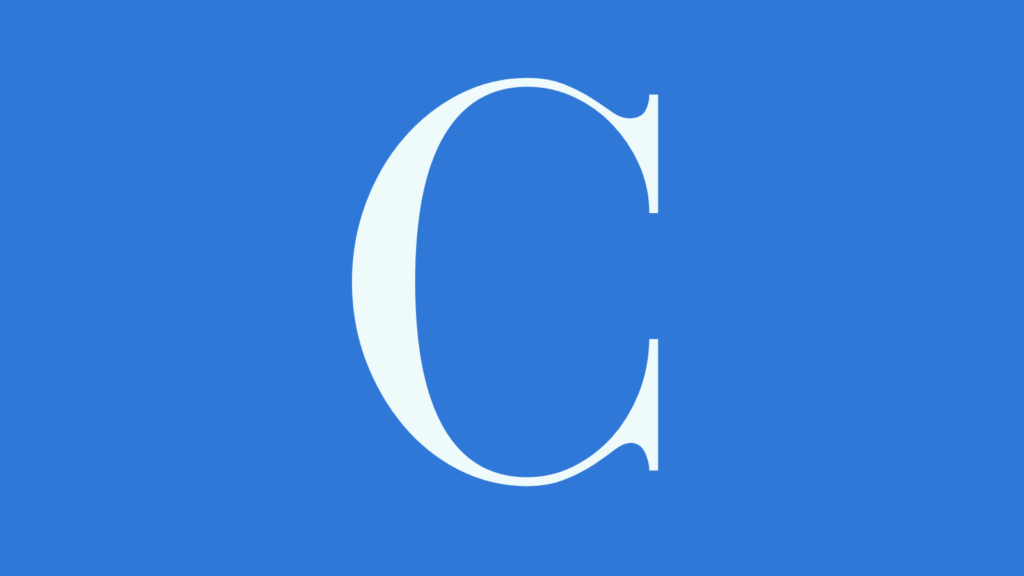 Editorial featured image with the letter C representing AI and drug development