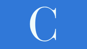 Editorial featured image with the letter C representing AI and drug development